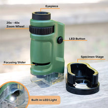 Load image into Gallery viewer, MicroBrite Pocket Microscope