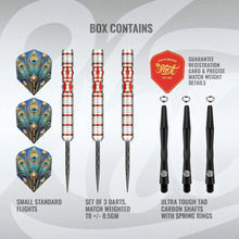 Load image into Gallery viewer, Roman Empire Juno Steel Tip Dart Set