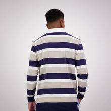 Load image into Gallery viewer, M Yarn Dye Stripe LS Rugby Jersey
