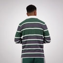 Load image into Gallery viewer, M Yarn Dye Stripe LS Rugby Jersey
