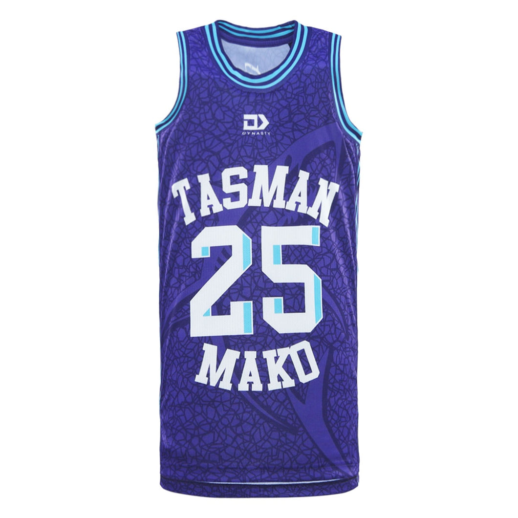 2025 Tasman Mako Mens Basketball Singlet