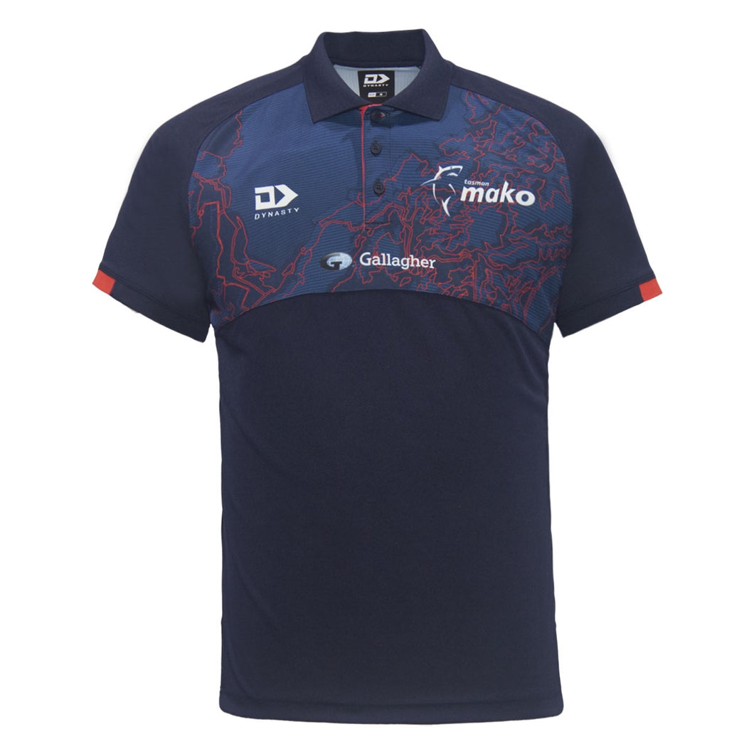 2025 Tasman Mako Mens Media Polo