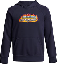 Load image into Gallery viewer, Rival Fleece Flamin Wordmark Hoodie Boys
