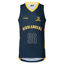 Load image into Gallery viewer, Highlanders Mens Basketball Singlet
