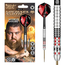 Load image into Gallery viewer, Michael Smith Achieve Steel Tip Dart Set
