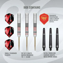 Load image into Gallery viewer, Michael Smith Achieve Steel Tip Dart Set
