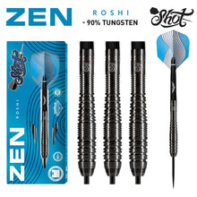 Load image into Gallery viewer, Zen Roshi Steel Tip Dart Set 90% Tungsten

