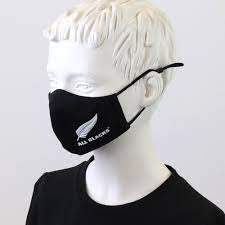 All Blacks Antibacterial Face Mask