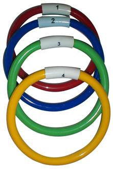 Dive rings- set of 4