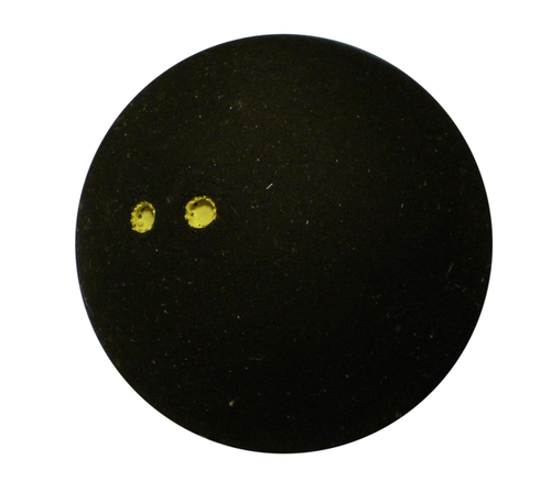 Double Yellow Dot Squash Ball